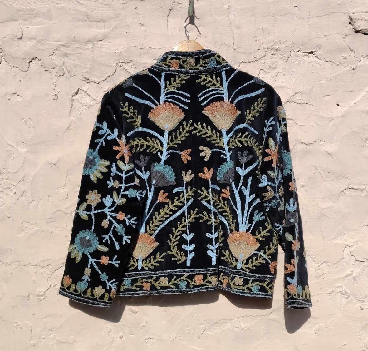 Chaqueta terciopelo reversible