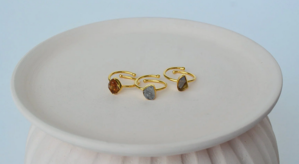 SET ANILLOS PERLA