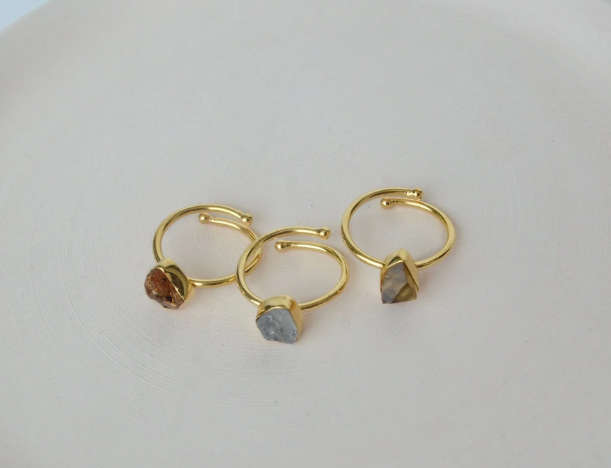 SET ANILLOS PERLA