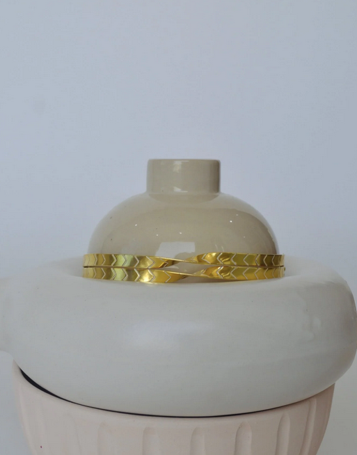 CHOKER TWISTED EMANEL