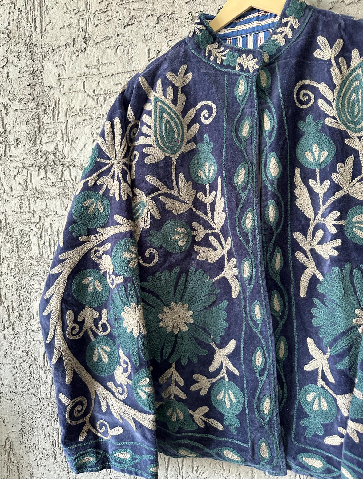 Chaqueta terciopelo reversible