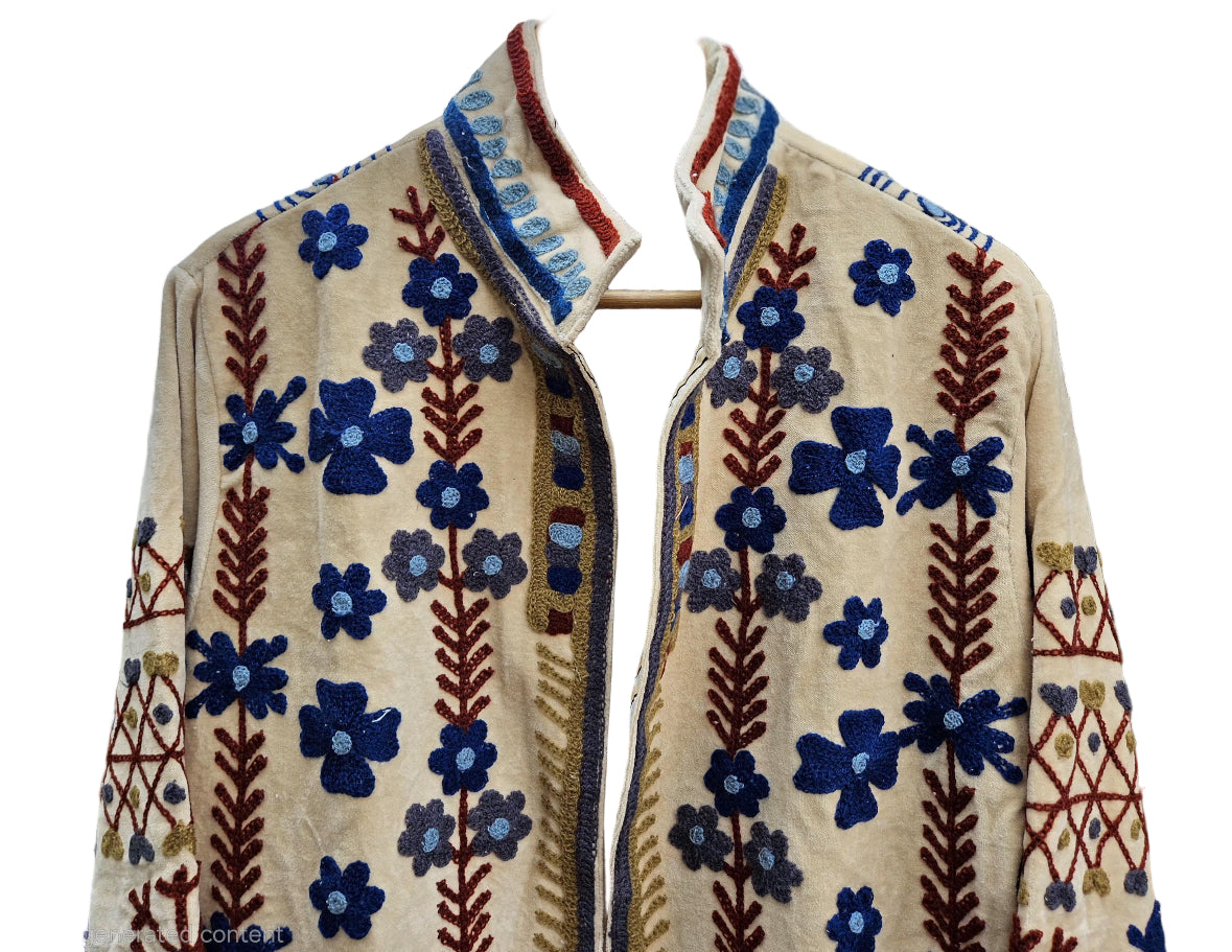 Chaqueta terciopelo reversible