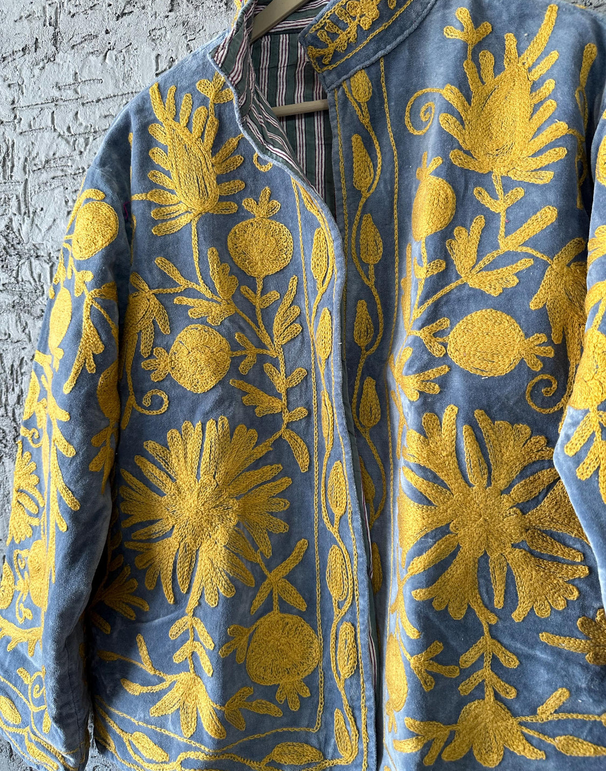 Chaqueta terciopelo reversible