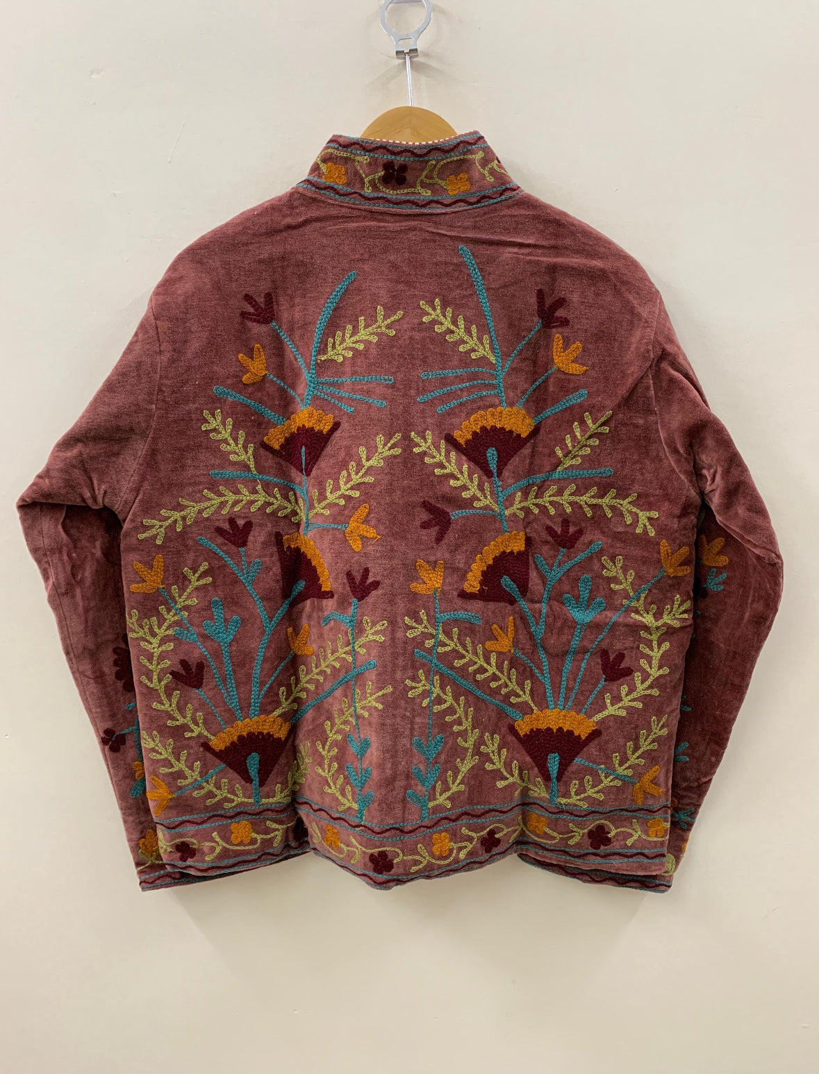 Chaqueta terciopelo reversible