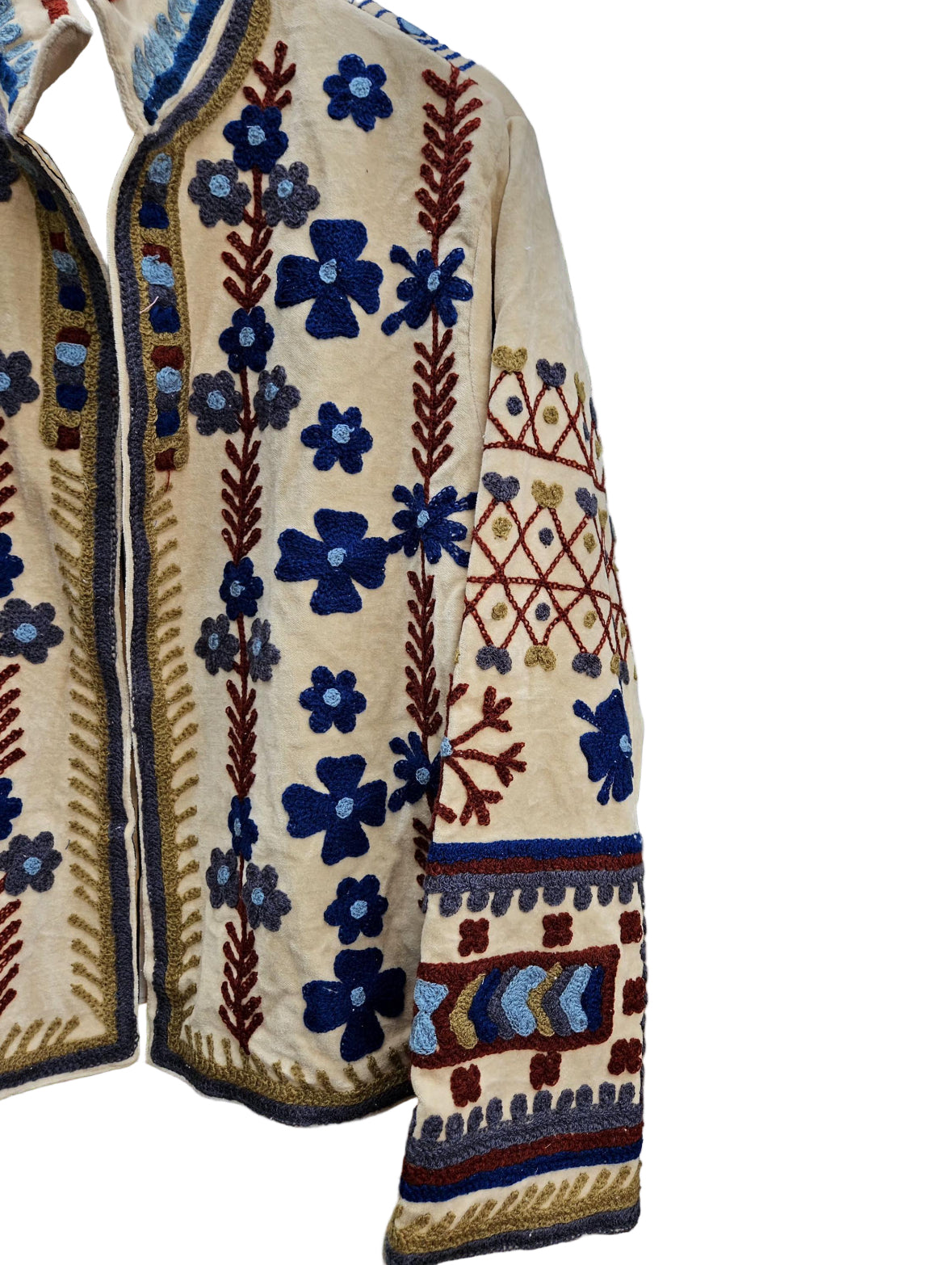 Chaqueta terciopelo reversible