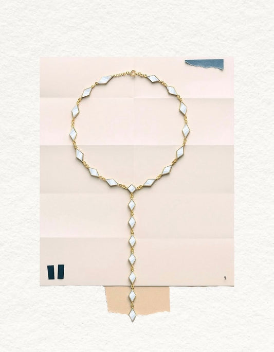 Collar flora oro