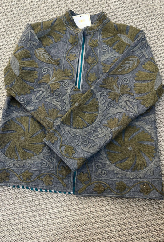 Chaqueta terciopelo reversible