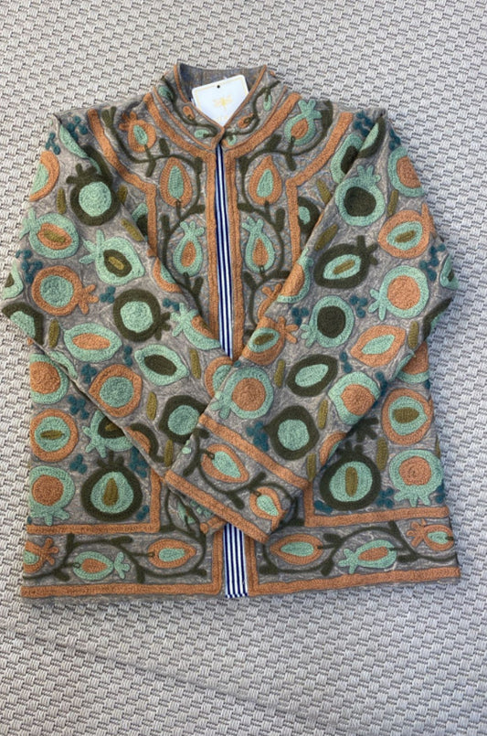 Chaqueta terciopelo reversible