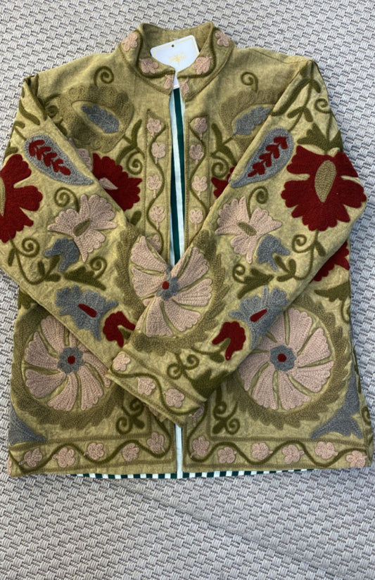 Chaqueta terciopelo reversible