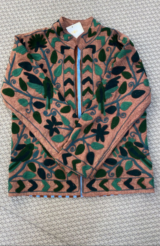 Chaqueta terciopelo reversible